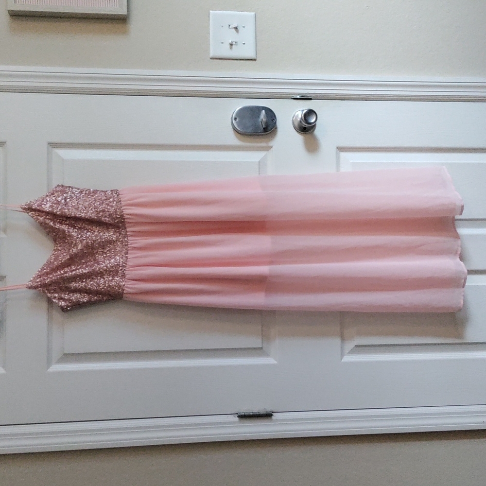 Sparkly sequin chiffon dress - Picture 4 of 4